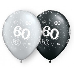 Latex Balloon-60 A Round Assortment-1pkg-11&quot;