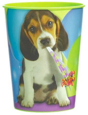 Hard Plastic Cup-Party Pup-1pk - Discontinued