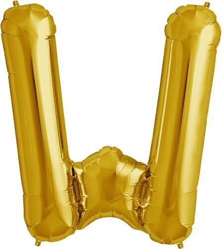 Foil Balloon - Gold W - 34&#39;&#39;