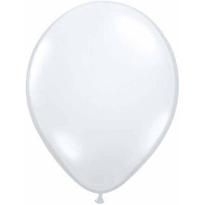 Latex Balloon-Diamond Clear-1pkg-16&quot;