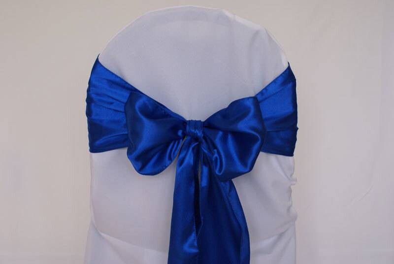 Rental-Chair Sash-Satin Royal Blue-1Day