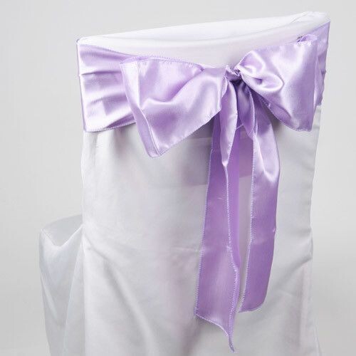 Rental-Chair Sash-Satin Lavender-1Day