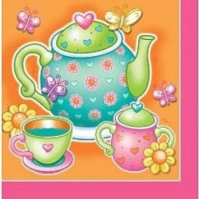 Napkins - LN - Tea For You - 16pc (Discontinued/Final sale)