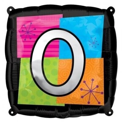 Foil Balloon - Letter O - 18&quot;