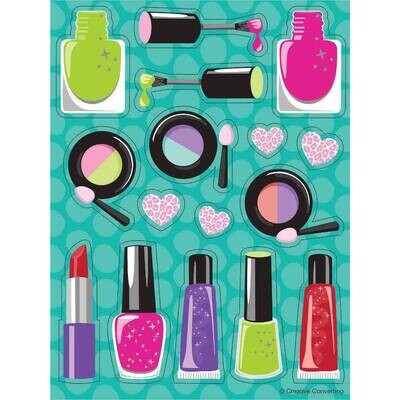 Stickers-Sparkle Spa Party-1pkg-4 Sheets