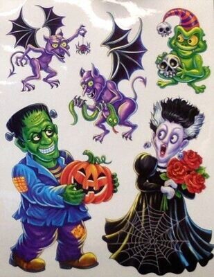 Window Decoration-Halloween-1pkg-1 Sheet