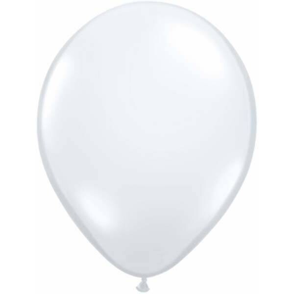 Latex Balloon-Jewel Diamond Clear-1pkg-11&quot;