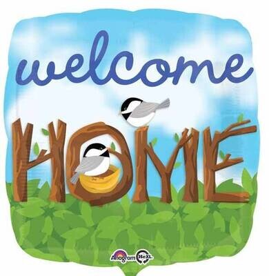 Foil Balloon - Welcome Home - 17&quot;