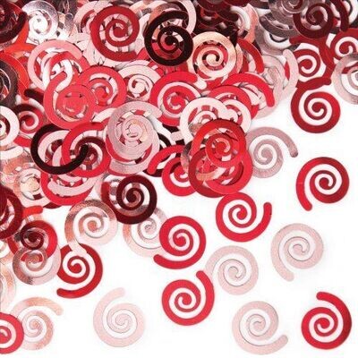 Confetti-Classic Red Swirls-0.5oz
