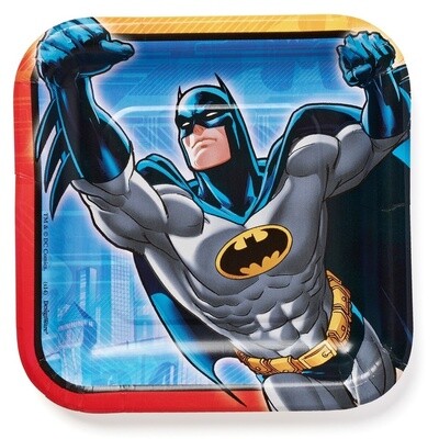 Plates - BEV - Batman - 8pk - Paper