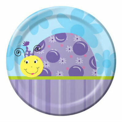 Plates-BEV-Lil Lady Bug-8pkg-Paper