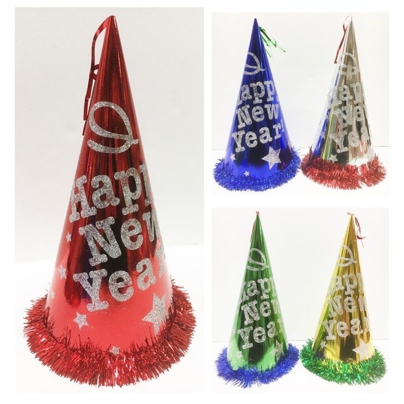 New Year Jumbo Cone Hat