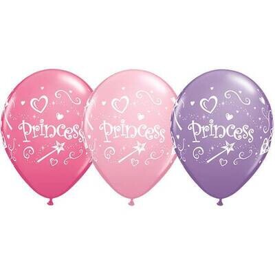 Latex Balloon-Princess Assortment-1pkg-11&quot;