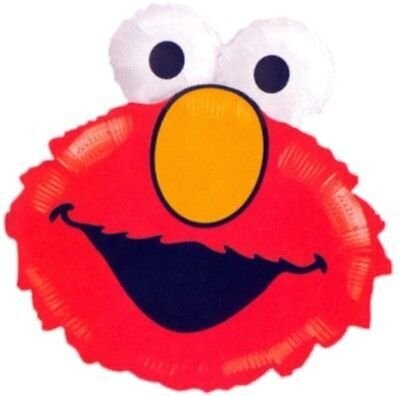 Foil Balloon-Supershape-Sesame Street-Elmo Head