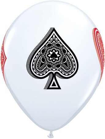 Latex Balloon - Card Suite (12&quot;) -1pc