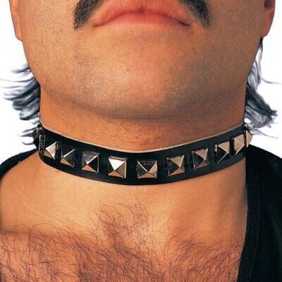 Costume Accessory-Studded Choker-One Size