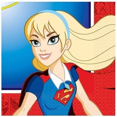 Napkins - BEV - DC Superhero Girls - 16pc