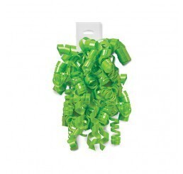 Curly Gift Bow-Lime Green