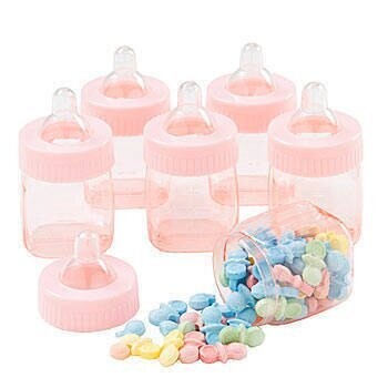 Baby Shower Bottle Favors - Pink