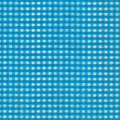Napkins-BEV-Vichy Turquoise-20pkg-3ply- Discontinued/Final Sale