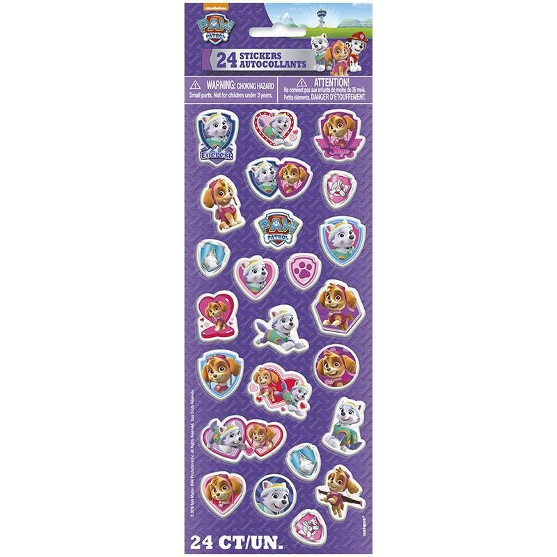 Puffy Stickers - Paw Patrol Girl