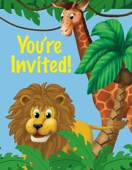 Invitations - Jungle