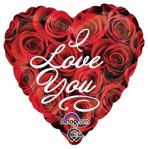 Foil Balloon-I Love You Heart 18&quot;