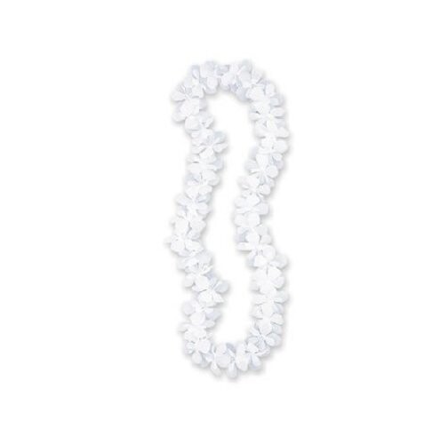 Flower Lei-White-1pkg-40&quot;