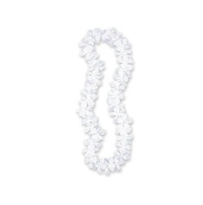 Flower Lei-White-1pkg-40&quot;