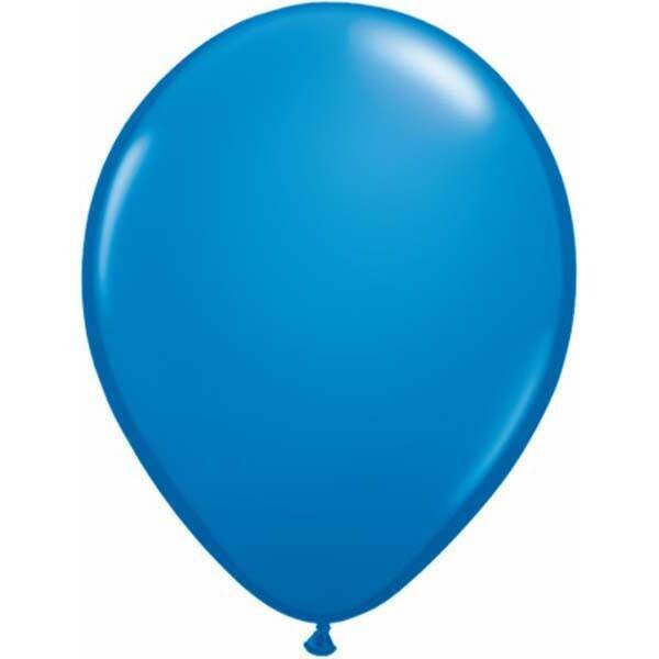 Latex Balloon-Dark Blue-1pkg-11&quot;