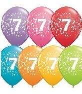 Latex Balloon-#7 Stars Assortment-1pkg-11&quot;