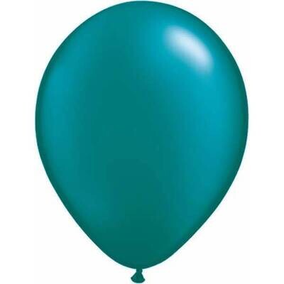 Latex Balloon-Pearl Teal-1pkg-11&quot;