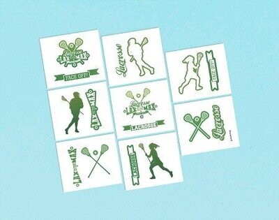 Tattoo - Lacrosse - 16pc
