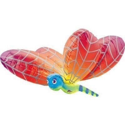 Foil Balloon-Supershape-Vibrant Dragonfly