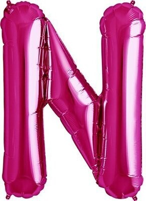 Foil Balloon - Pink - N - 34&quot;