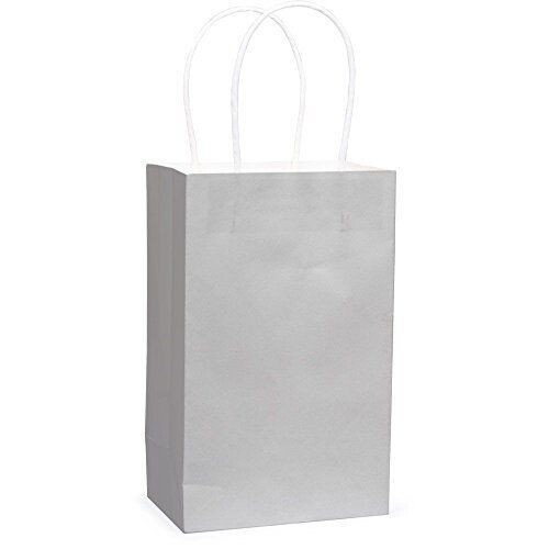 Gift Bag - Small - Silver - 8.5&quot;