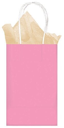 Gift Bag - Small - Pink - 8.5&quot;