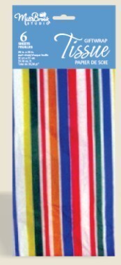 Tissue Paper-Colourful Stripes