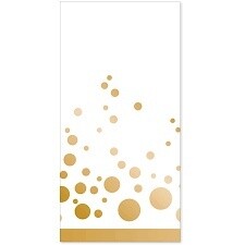 Napkins-Guest Towel-Sparkle Shine Gold-16pk-2ply - Discontinued