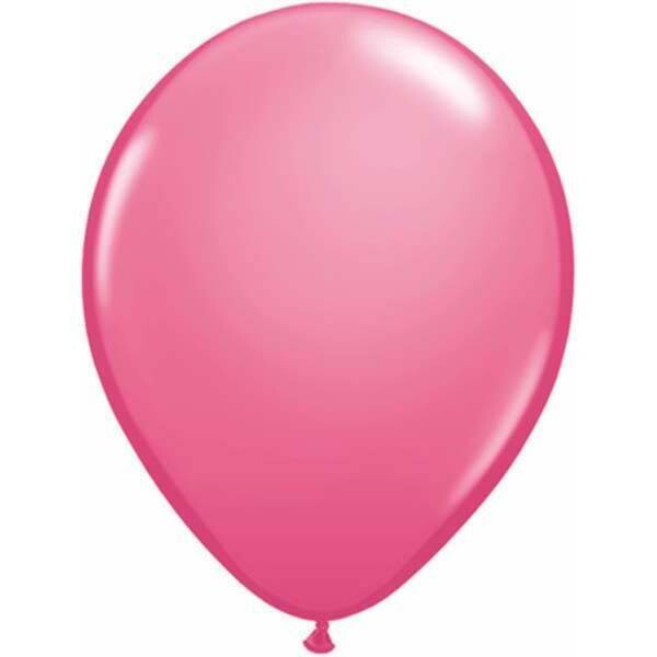 Latex Balloon-Rose-1pkg-11&quot;