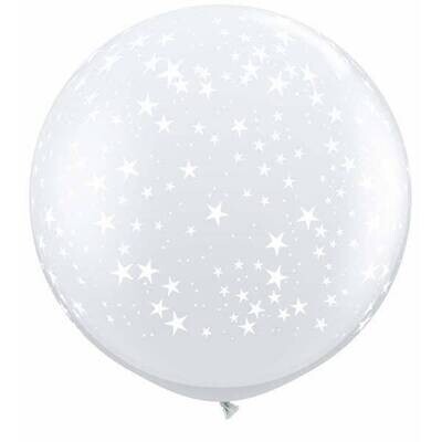 Latex Balloon-Stars A Round-1pkg-36" Latex Balloon-Stars A Round-1pkg-36"