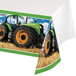 Table Cover - Tractor Time - 54&#39;&#39;x102&#39;&#39;