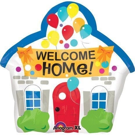 Foil Balloon - Welcome Home! - 20&quot;