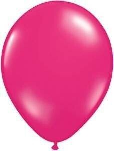 Latex Balloon-Jewel Magenta-1pkg-11&quot;