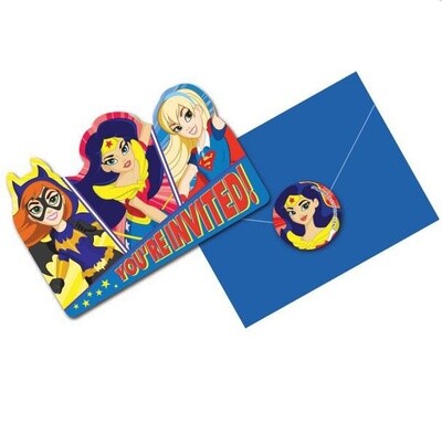 Invitations - DC Superhero Girls