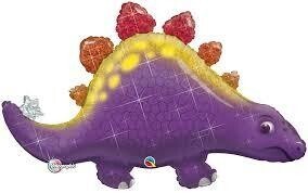 Foil Balloon-Giant Holographic Stegosaurus 44&quot;