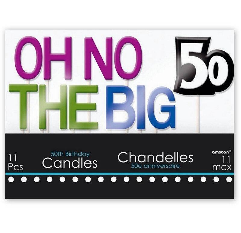 Candles - The Big 50 - 11pc