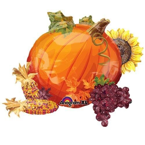 Foil Balloon-Super Shape Thanksgiving 33&quot;
