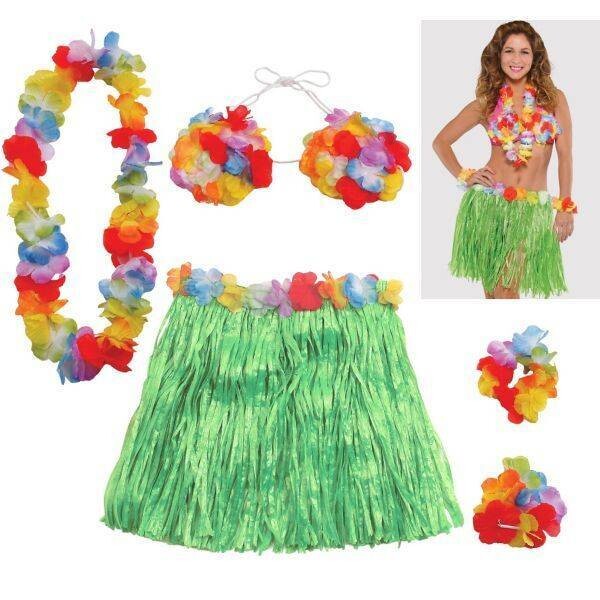 Hula Skirt Kit - Adult Size