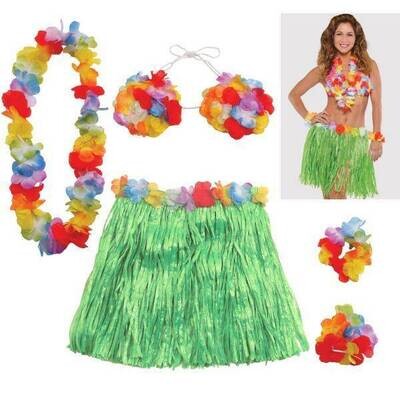 Hula Skirt Kit - Adult Size